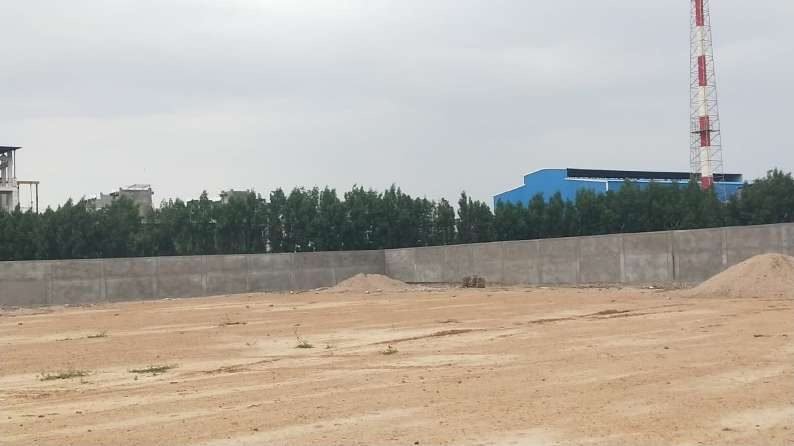 Darshan Chemicals — Retaining Wall, Compound Wall & UG Water Tank (photo 1 of 4)
