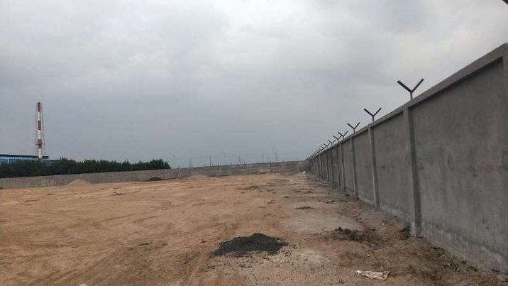 Darshan Chemicals — Retaining Wall, Compound Wall & UG Water Tank (photo 3 of 4)