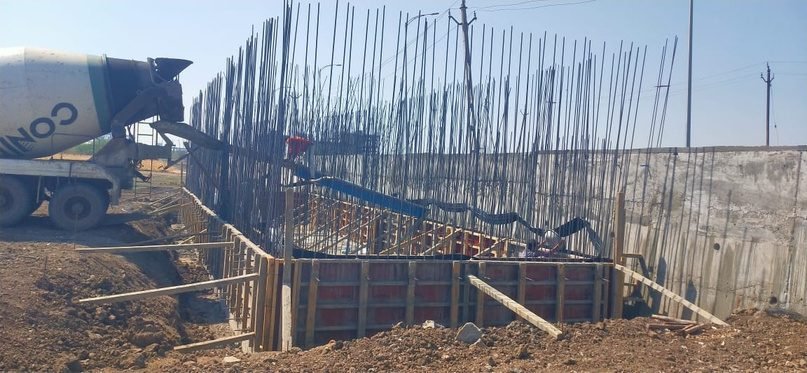 Darshan Chemicals — Retaining Wall, Compound Wall & UG Water Tank (photo 4 of 4)